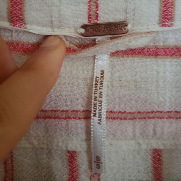 fp striped shirtdress - Picture 3 of 5